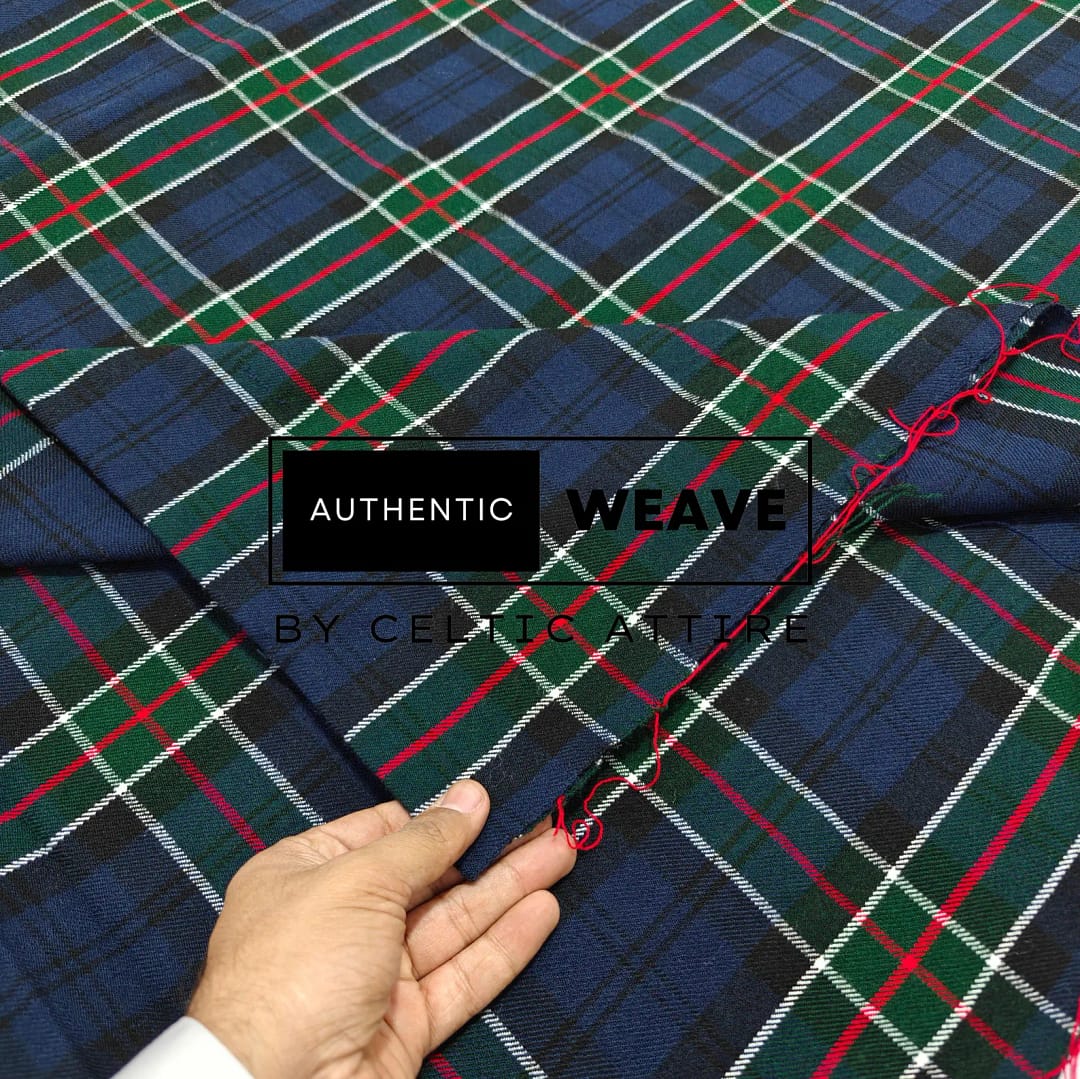 Ferguson Modern Tartan Fabric 16 Oz Acrylic Scottish Tartan