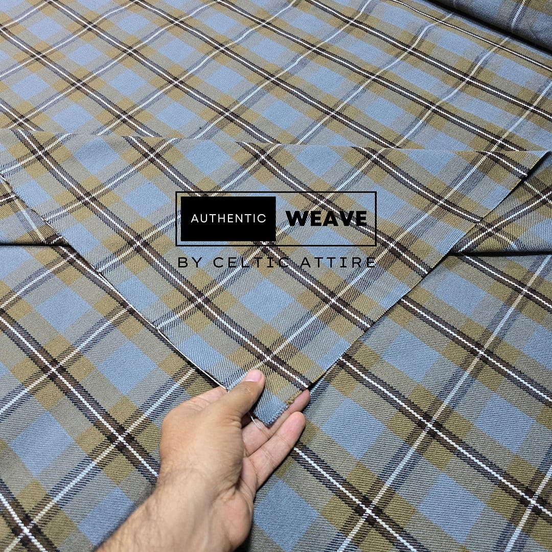 Irvine-Hunting-Weathered-Tartan-Fabric-Custom-Weave