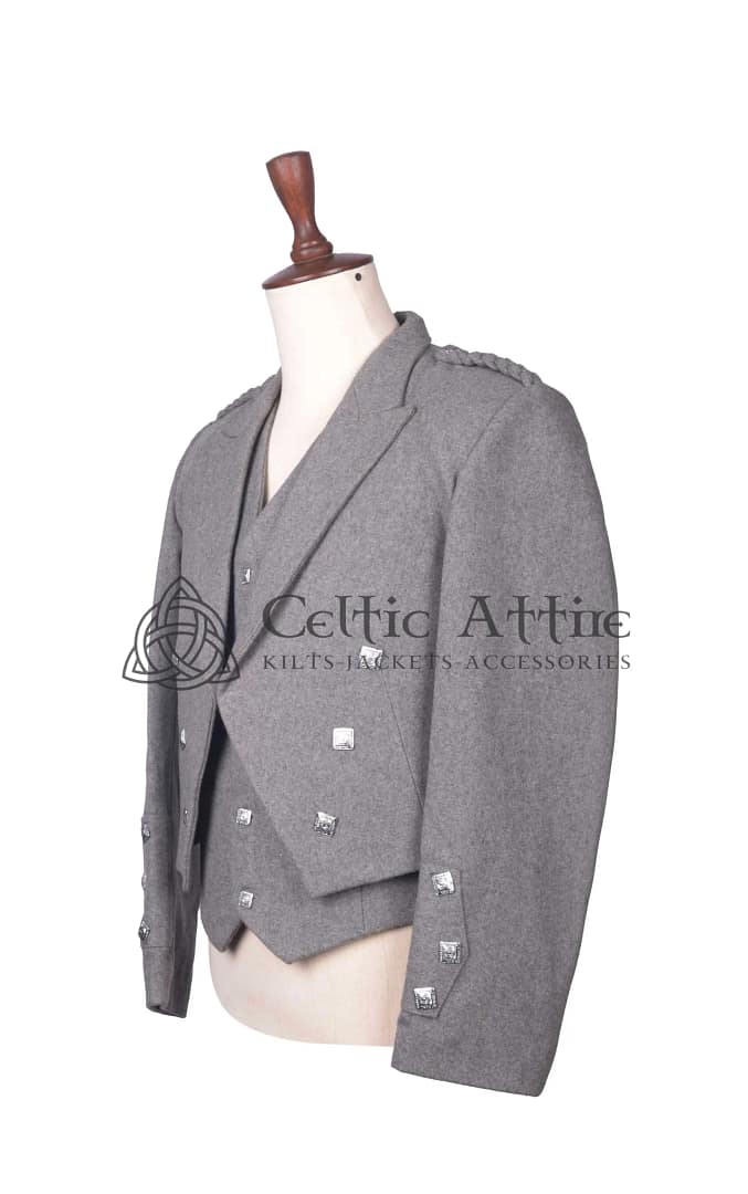 Gray-Wool-Prince-Charlie-Jacket-and-Waistcoat-Side-2-View