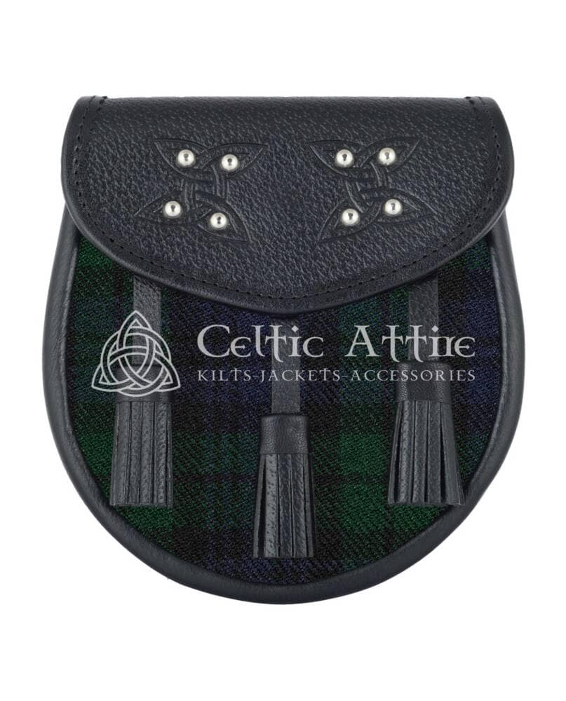 Black Watch Tartan Sporran