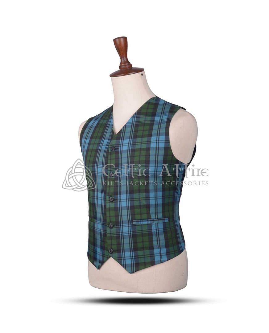 Campbell Ancient Tartan Argyll WaistcoatCampbell Ancient Tartan Argyll Waistcoat Campbell Ancient Tartan Argyll Waistcoat