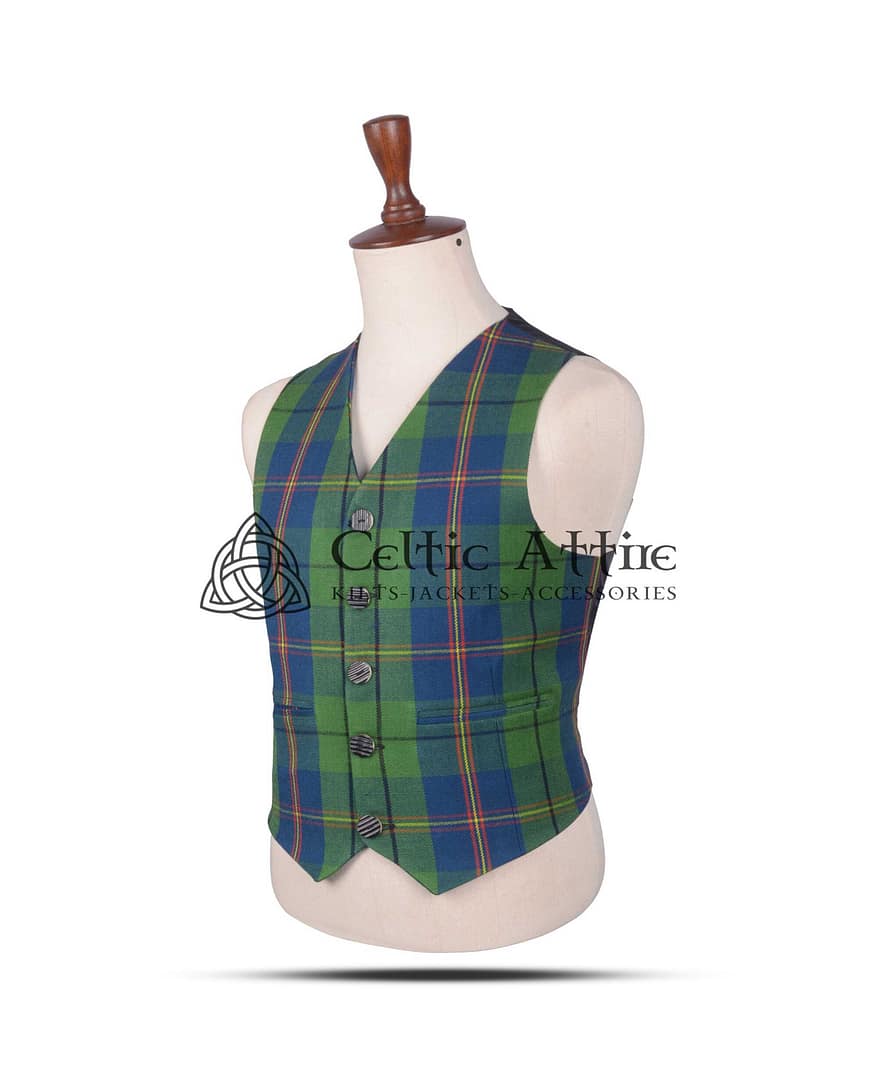 CarMichael Tartan Argyll Waistcoat CarMichael Tartan Argyll Waistcoat