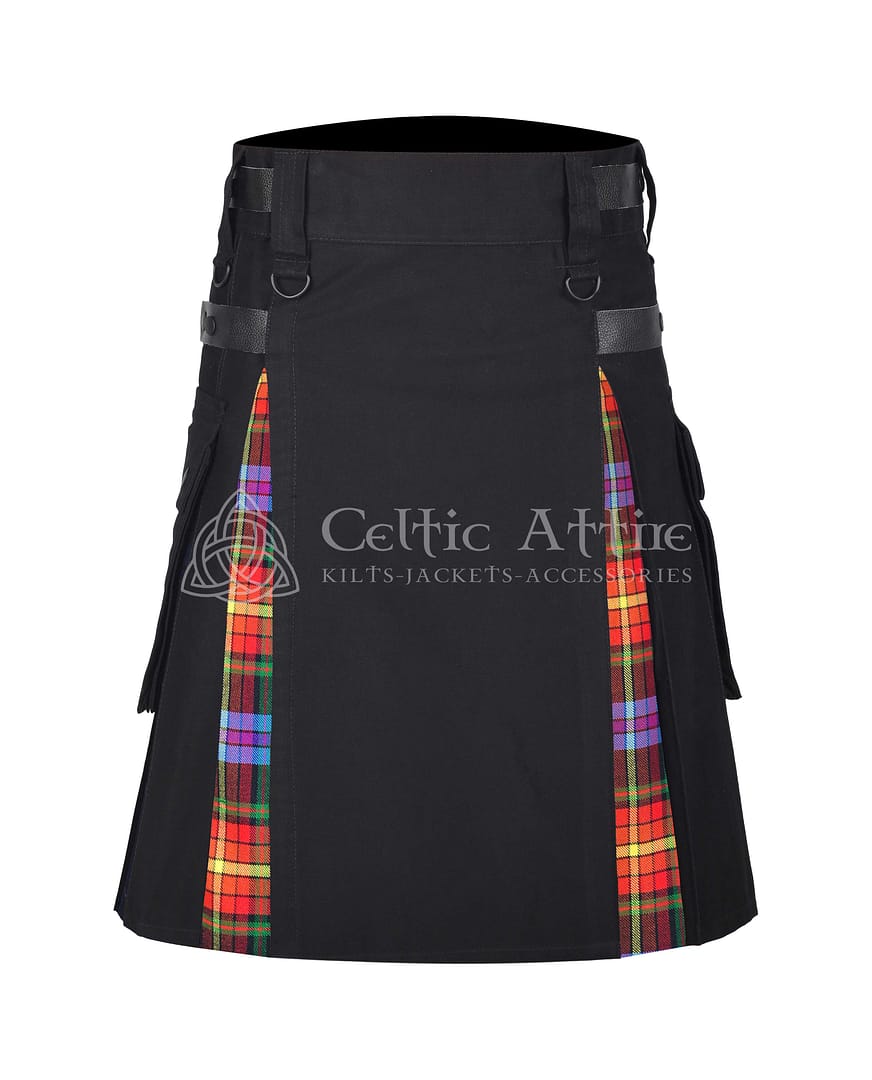 LGBTQ Pride Cotton Hybrid Utility Kilt