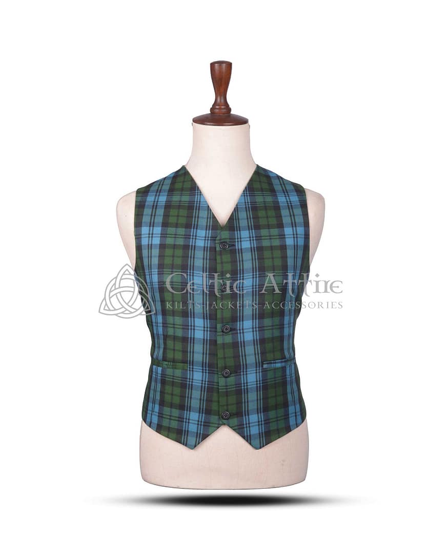 Campbell Ancient Tartan Argyll Waistcoat Campbell Ancient Tartan Argyll Waistcoat